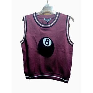 Vigoss Magic 8 Ball Sweater Vest
